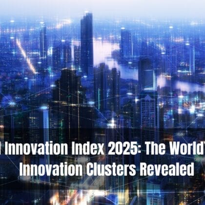 global innovation index 2025 tech city skyline